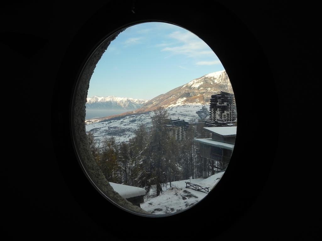 Hotel Les Trappeurs Les Orres Exterior foto